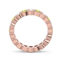 Eternity Milgrain Pave Gutika Band