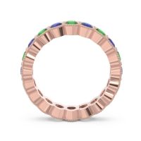 Eternity Milgrain Pave Gutika Band