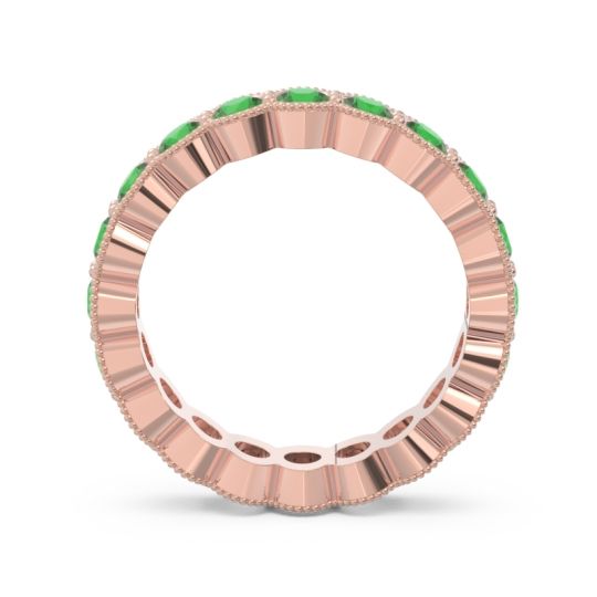 Eternity Milgrain Pave Gutika Band