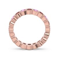 Eternity Milgrain Pave Gutika Band