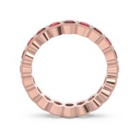 Eternity Milgrain Pave Gutika Band
