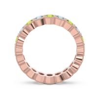 Eternity Milgrain Pave Gutika Band