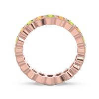 Eternity Milgrain Pave Gutika Band