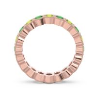 Eternity Milgrain Pave Gutika Band
