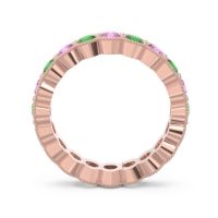 Eternity Milgrain Pave Gutika Band