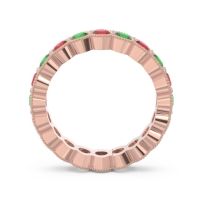 Eternity Milgrain Pave Gutika Band