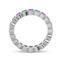 Eternity Milgrain Pave Gutika Band
