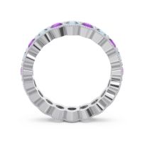 Eternity Milgrain Pave Gutika Band