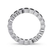 Eternity Milgrain Pave Gutika Band