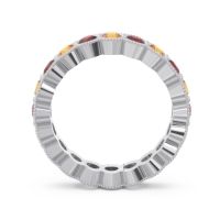 Eternity Milgrain Pave Gutika Band