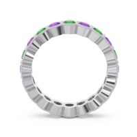 Eternity Milgrain Pave Gutika Band