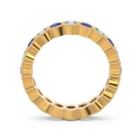 Eternity Milgrain Pave Gutika Band