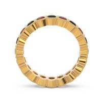 Eternity Milgrain Pave Gutika Band