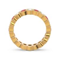Eternity Milgrain Pave Gutika Band