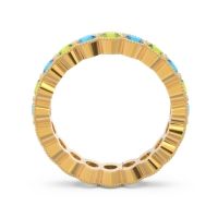 Eternity Milgrain Pave Gutika Band