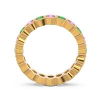 Eternity Milgrain Pave Gutika Band
