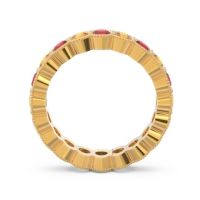 Eternity Milgrain Pave Gutika Band