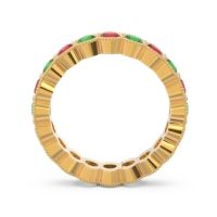 Eternity Milgrain Pave Gutika Band