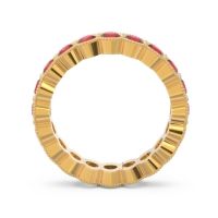 Eternity Milgrain Pave Gutika Band