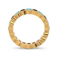 Eternity Milgrain Pave Gutika Band