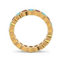 Eternity Milgrain Pave Gutika Band