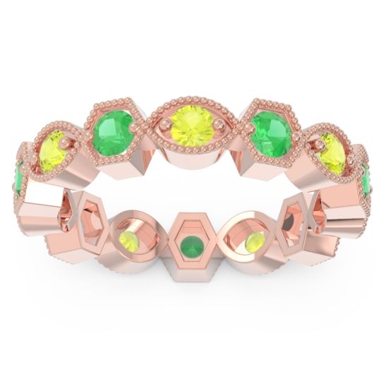 Eternity Milgrain Mithyatva Band