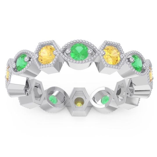 Eternity Milgrain Mithyatva Band