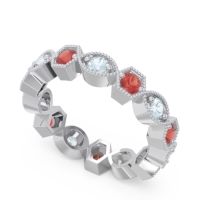 Eternity Milgrain Mithyatva Band