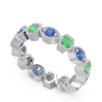 Eternity Milgrain Mithyatva Band