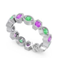 Eternity Milgrain Mithyatva Band