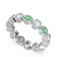 Eternity Milgrain Mithyatva Band