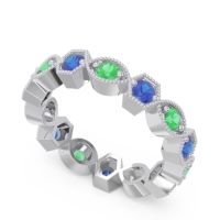 Eternity Milgrain Mithyatva Band