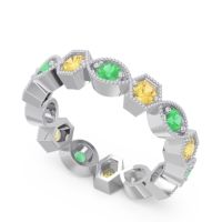 Eternity Milgrain Mithyatva Band