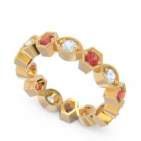 Eternity Milgrain Mithyatva Band