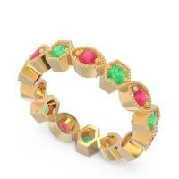 Eternity Milgrain Mithyatva Band