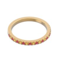 Half Eternity Pave Prana Band