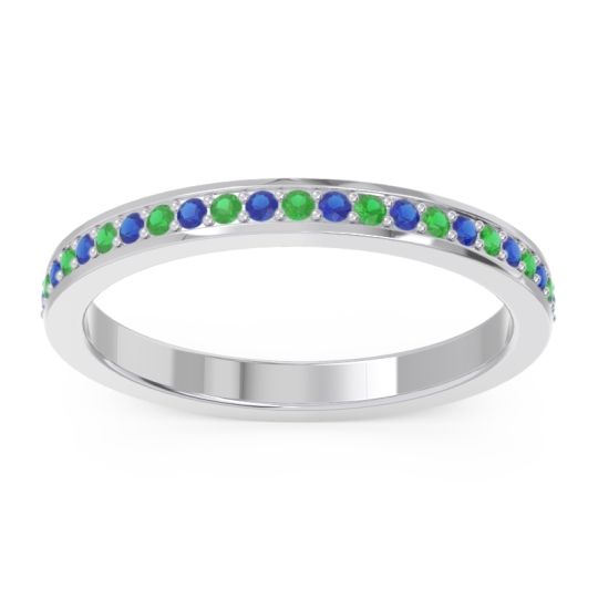 Half Eternity Pave Chandra Band