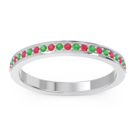 Half Eternity Pave Chandra Band