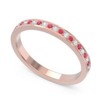 Half Eternity Pave Chandra Band