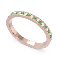 Half Eternity Pave Chandra Band