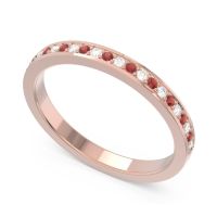 Half Eternity Pave Chandra Band