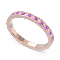 Half Eternity Pave Chandra Band