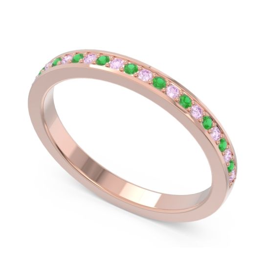 Half Eternity Pave Chandra Band