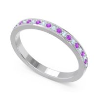 Half Eternity Pave Chandra Band