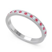 Half Eternity Pave Chandra Band