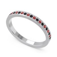 Half Eternity Pave Chandra Band