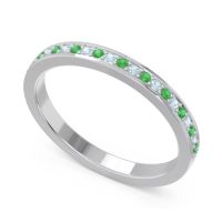 Half Eternity Pave Chandra Band
