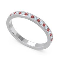Half Eternity Pave Chandra Band