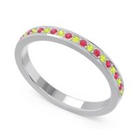 Half Eternity Pave Chandra Band