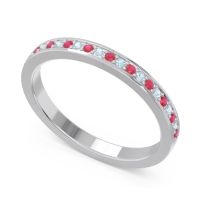 Half Eternity Pave Chandra Band